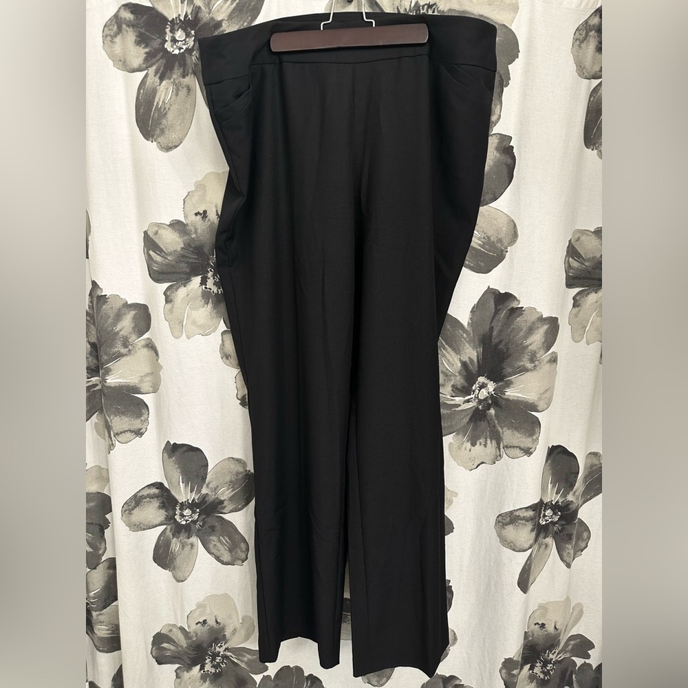 TALL Avenue Pull-On Black Trousers